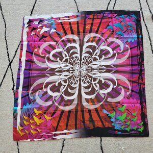 Lorenzo Vittani Square Silk Scarf